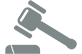 Gavel icon representing civil litigation